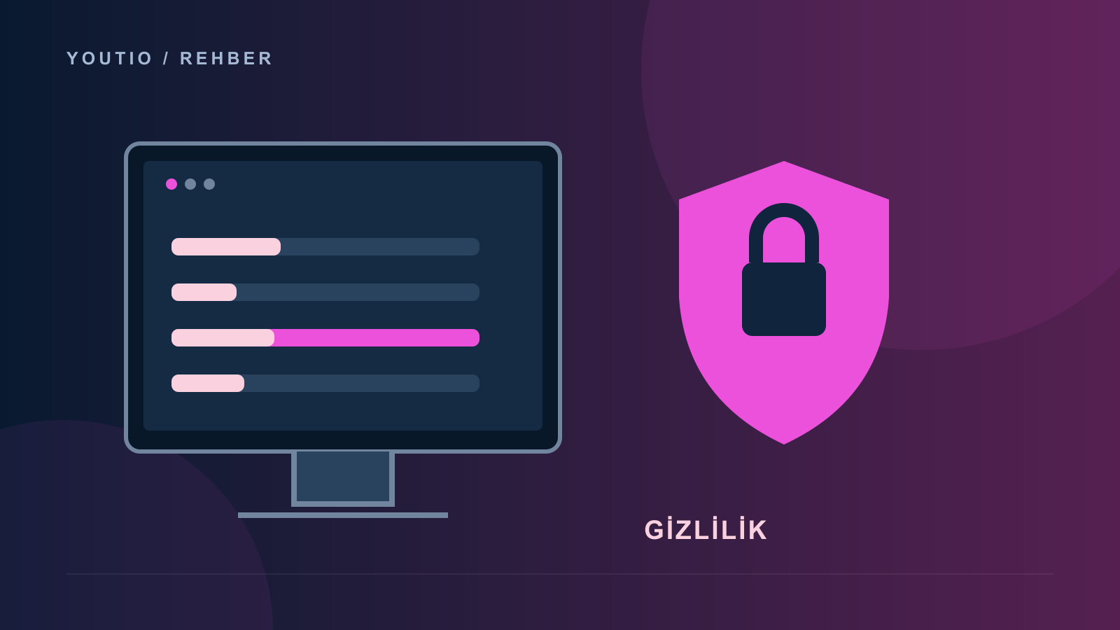 Chrome Bilgisayarda Çerezler Nasıl Silinir ve Yönetilir? için özgün gizlilik illüstrasyonu
