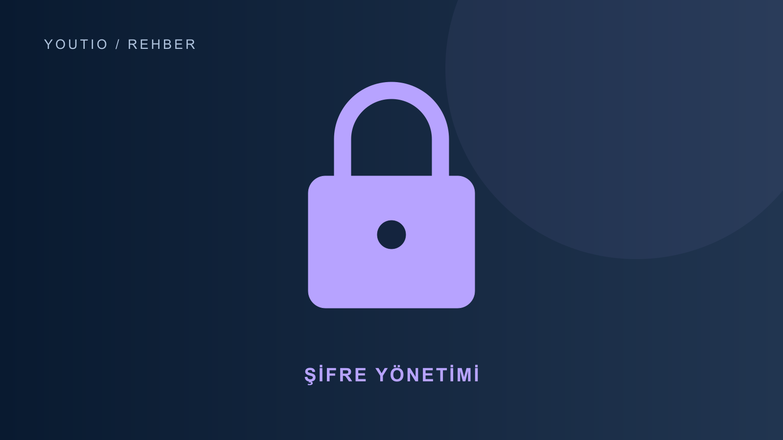 Chrome kayıtlı şifreleri yönetme için Youtio rehber görseli