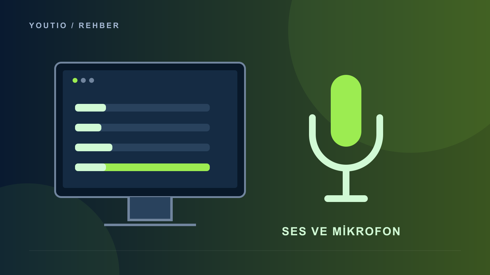 Discord Mikrofon Çalışmıyor: Windows 11 İçin Kontrol Rehberi için özgün ses ve mikrofon illüstrasyonu