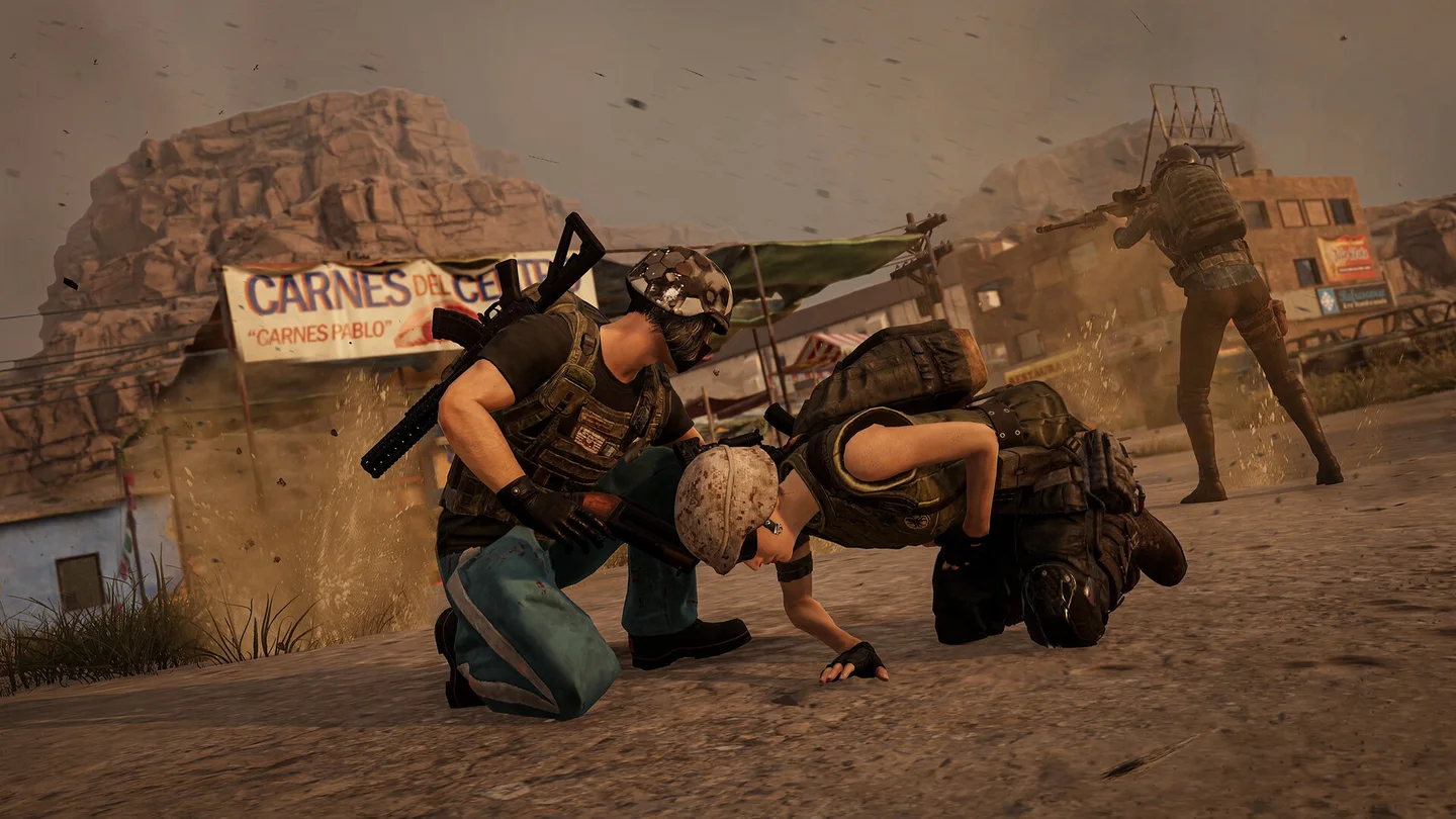 PUBG: BATTLEGROUNDS resmî Steam mağaza ekran görüntüsü