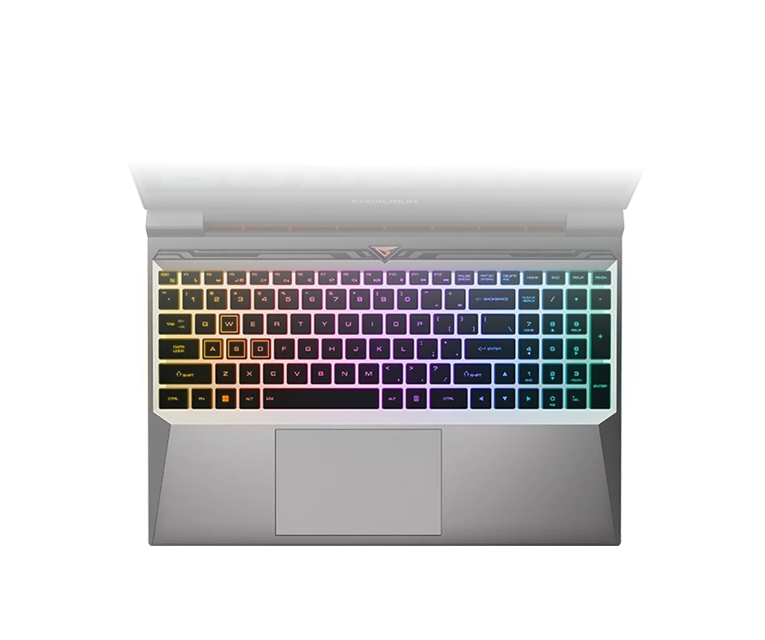 Excalibur G870 RGB klavyesi
