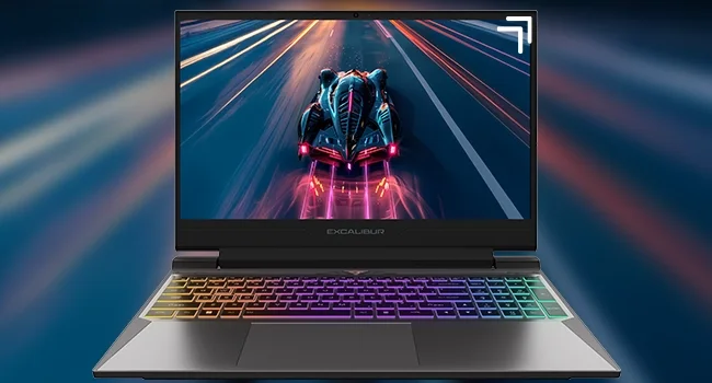 Casper Excalibur G870 ekranı ve klavyesinin resmî ürün görseli