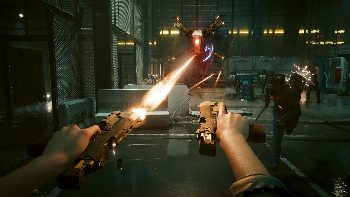 Cyberpunk 2077 resmî Steam mağaza ekran görüntüsü
