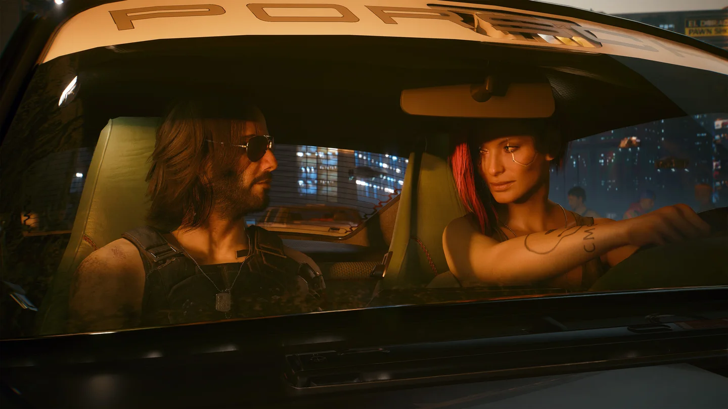 Cyberpunk 2077’nin resmî Steam mağaza ekran görüntüsü; oyuncu grafiği değildir.