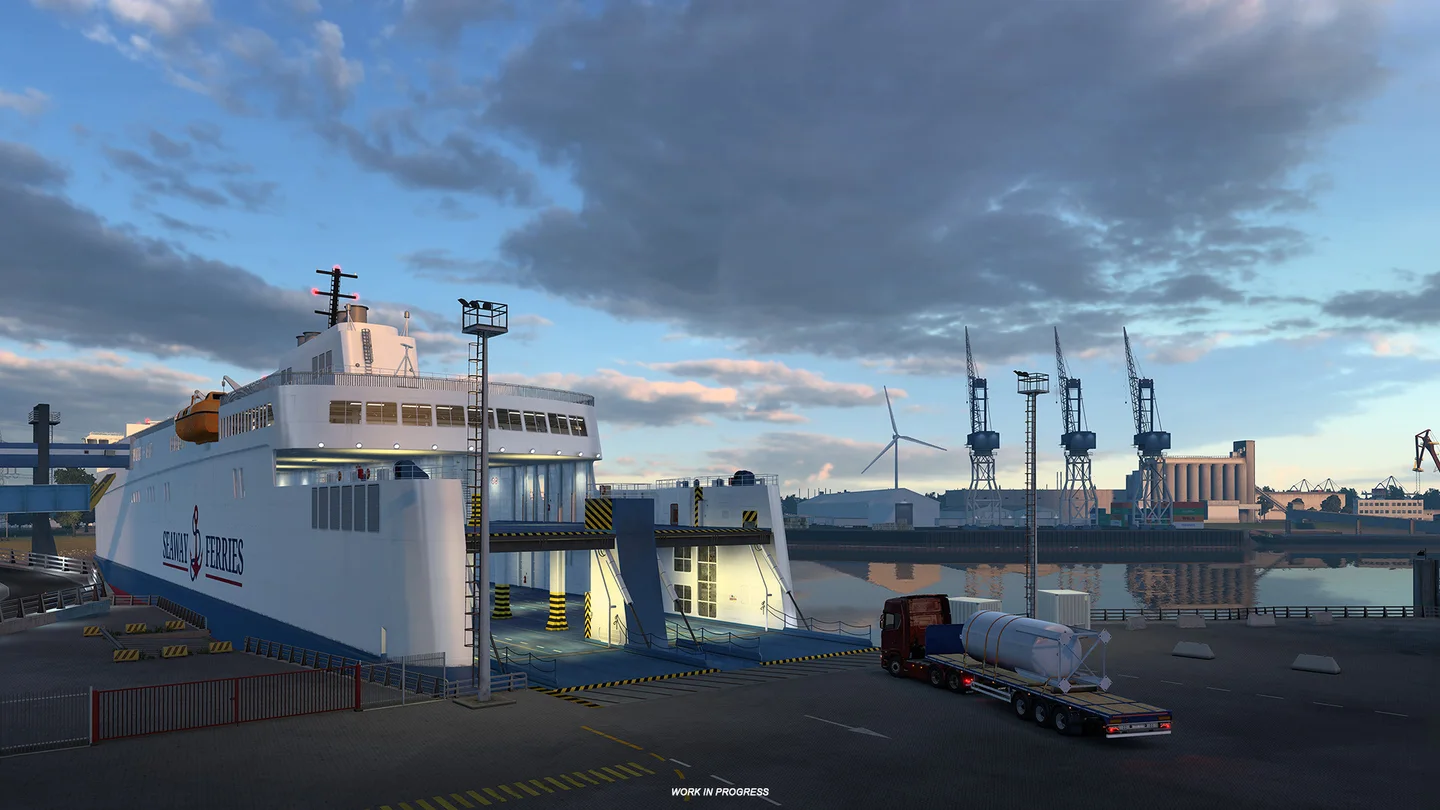 Euro Truck Simulator 2 · resmî duyuru görseli