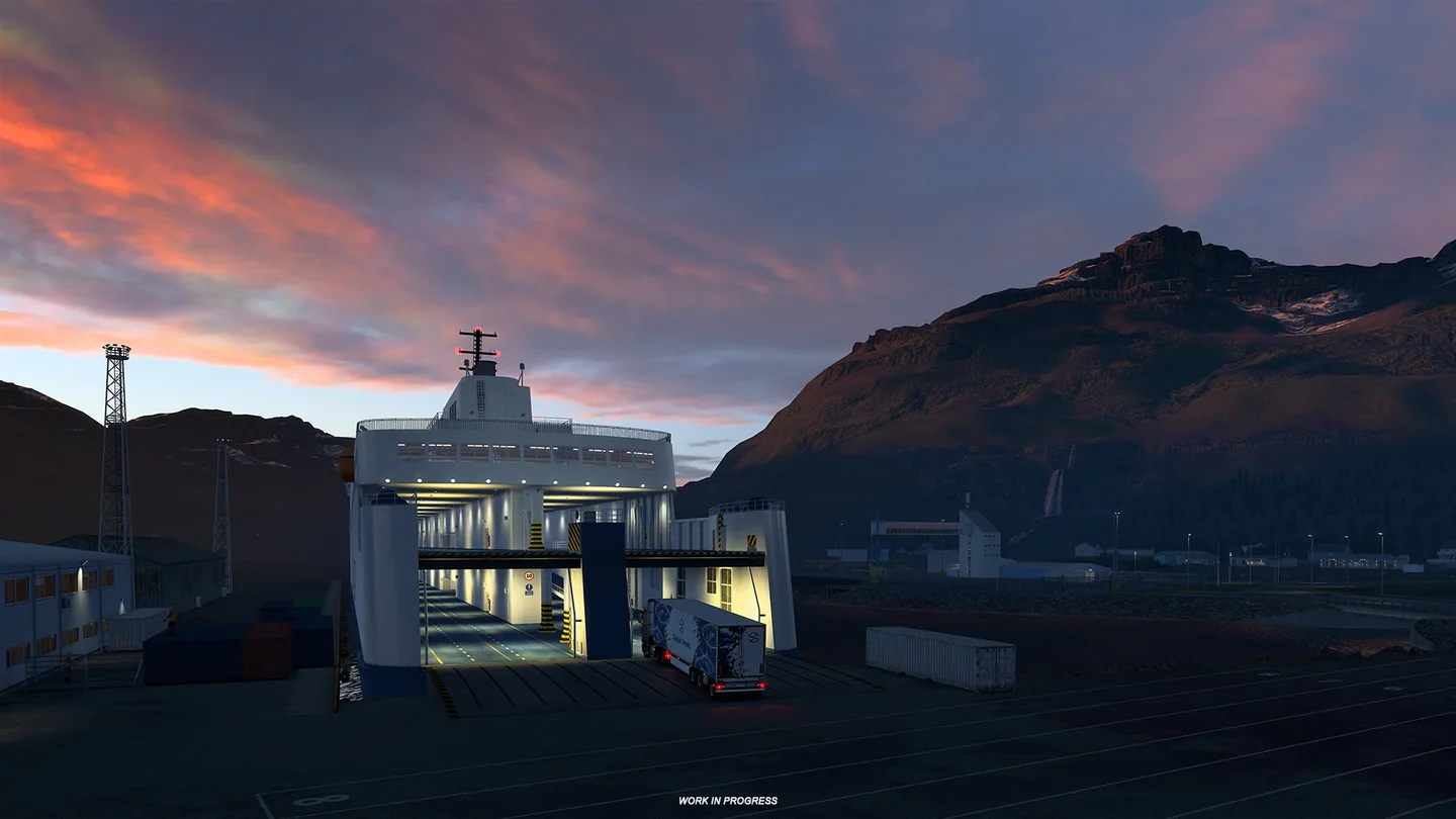 Euro Truck Simulator 2 · resmî duyuru görseli