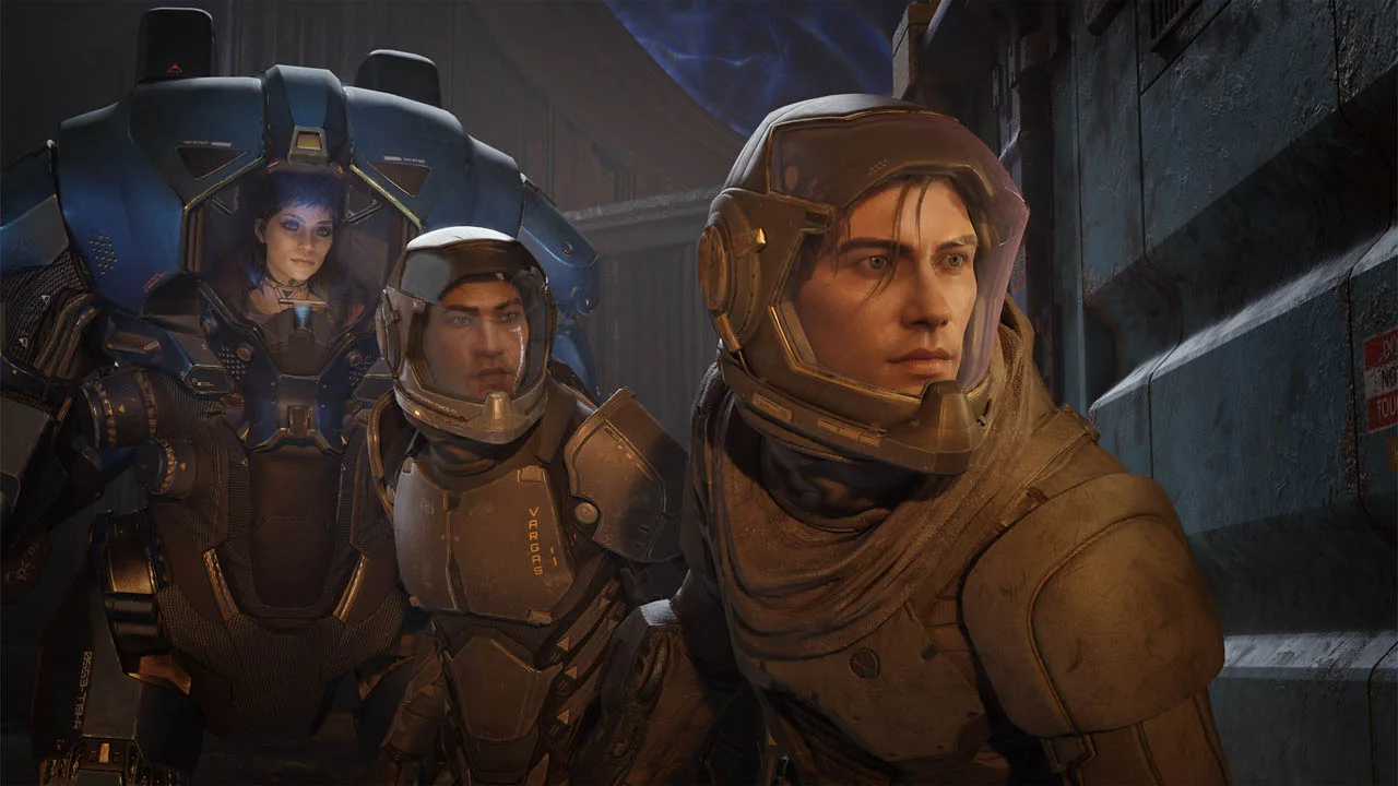 Archetype Entertainment’ın EXODUS için paylaştığı güncellenmiş erkek Jun karakteri.