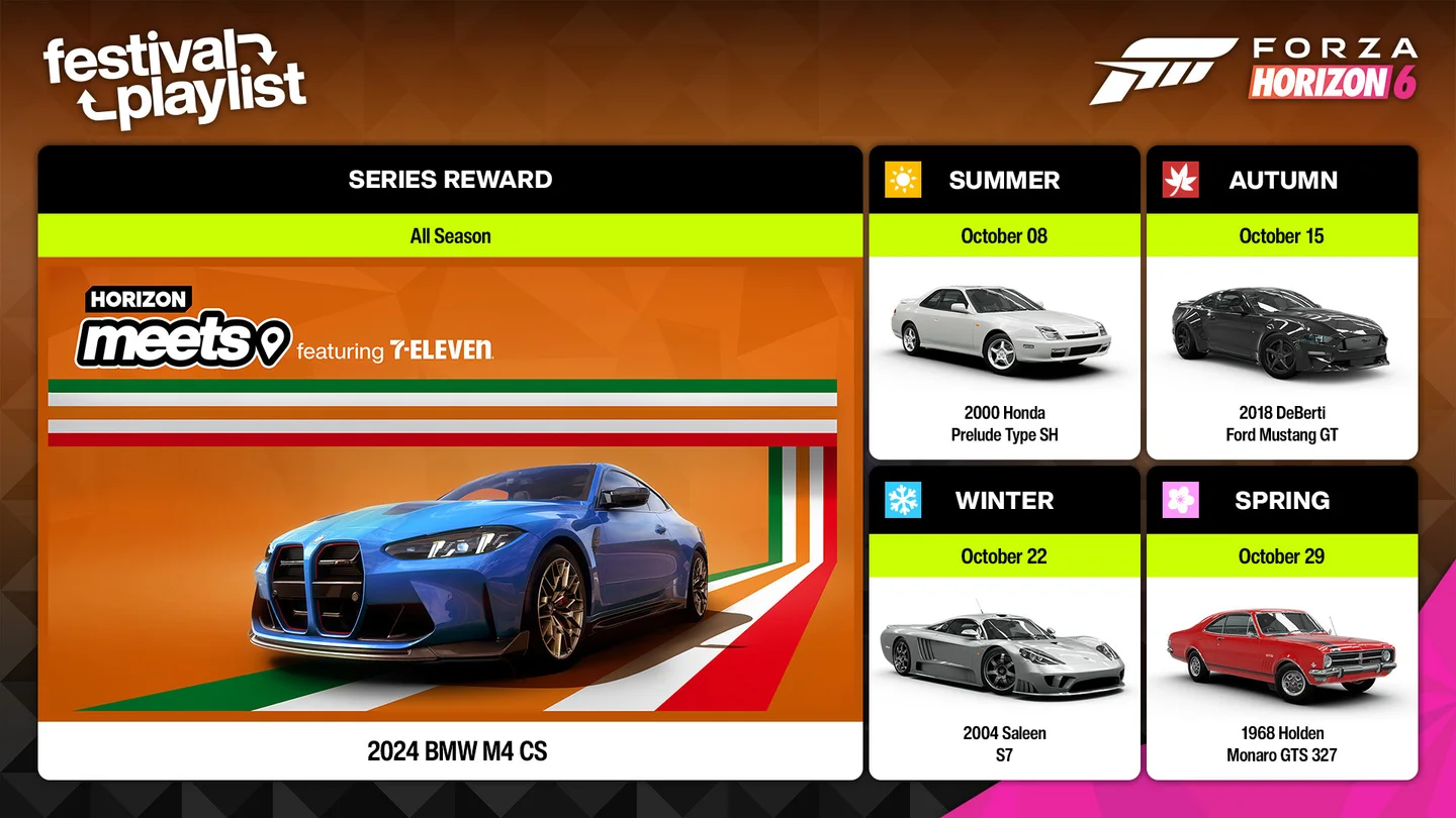 Forza Horizon 6 · resmî duyuru görseli