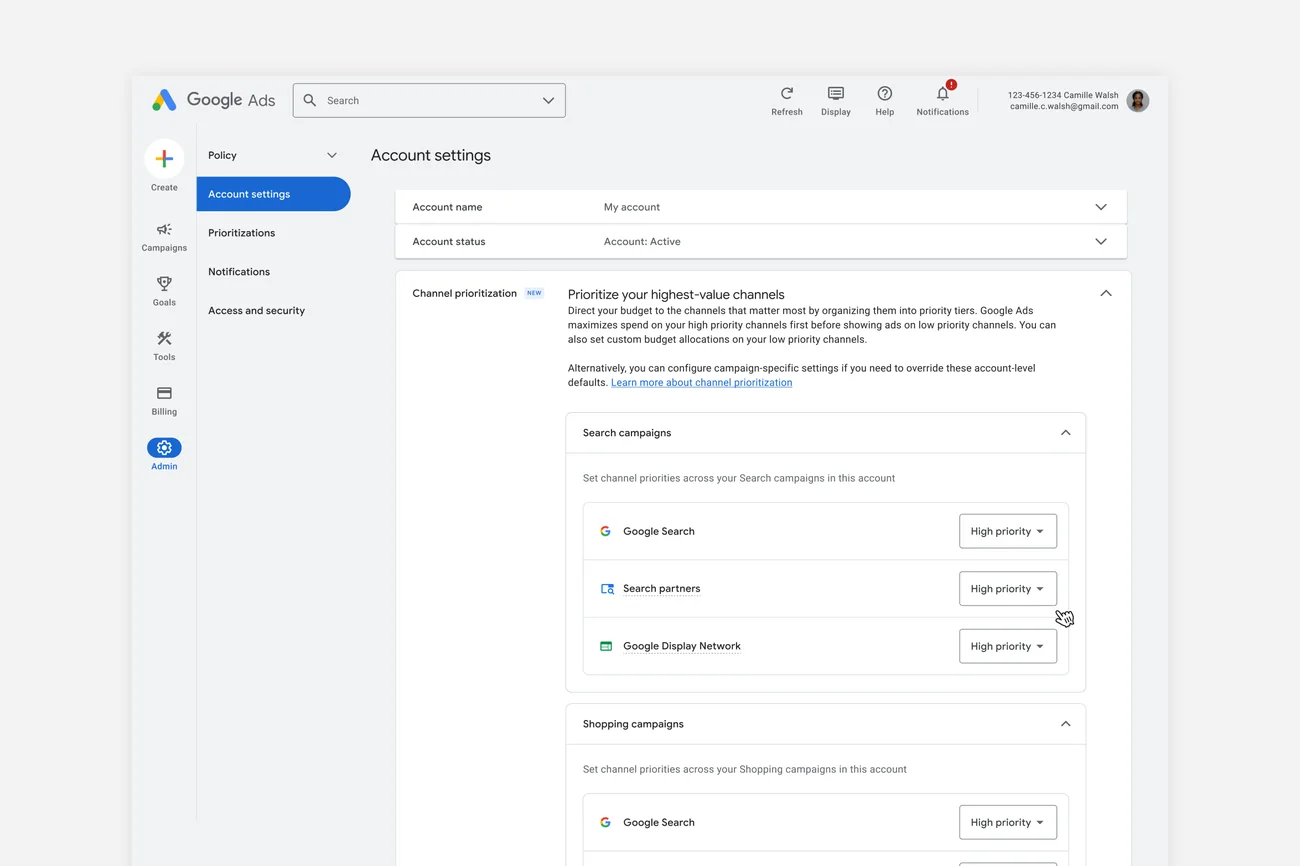 Google Ads'ten Kampanya Yönetiminde Stratejik Esneklik: Kanal Önceliklendirme ve Bütçe Tahsisi
