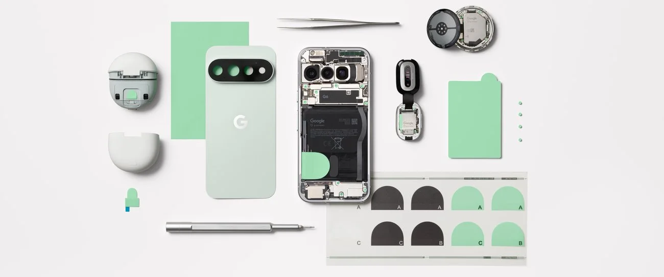 Google, Pixel Cihazlarında Sürdürülebilirlik ve Onarım Vizyonunu Genişletiyor