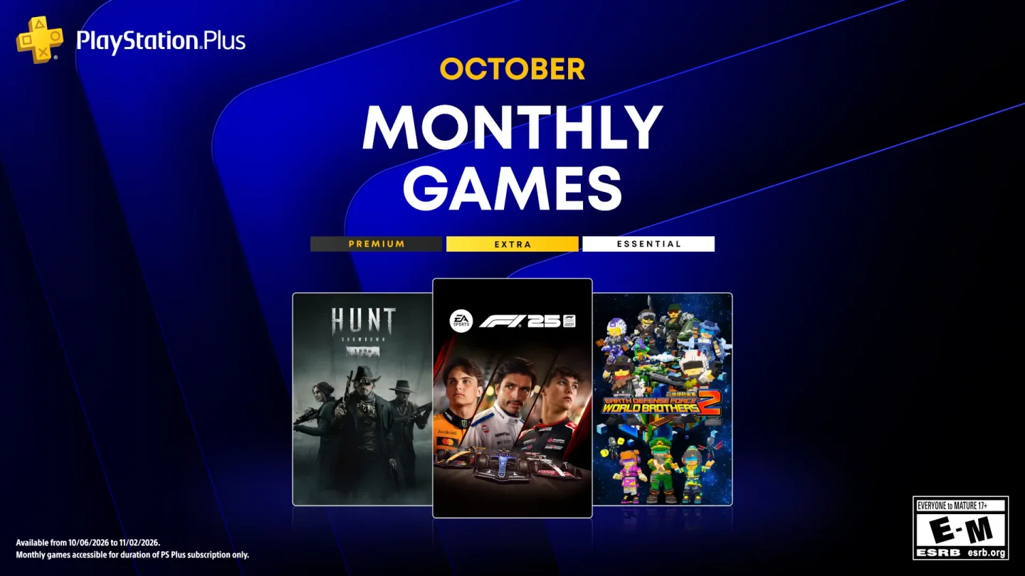 PS Plus ekim oyunları: F1 25 ve Hunt için son tarih 2 Kasım