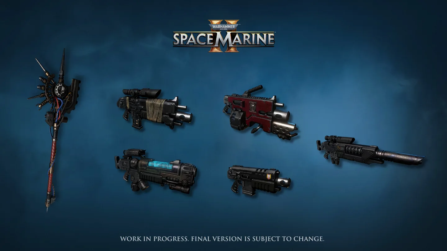 Warhammer 40,000: Space Marine 2 · resmî duyuru görseli